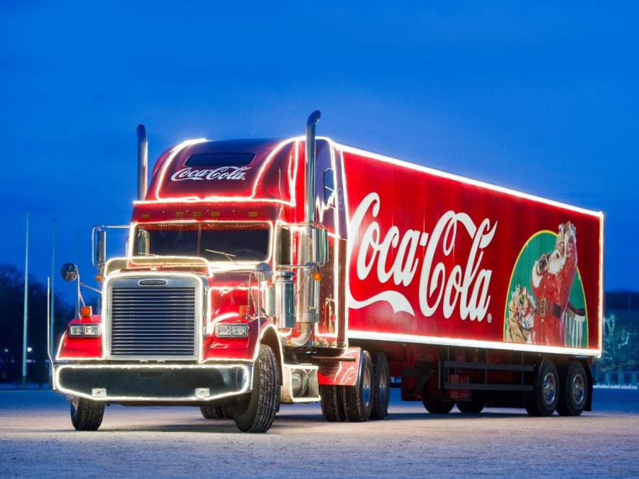  Freightliner Classic Coca-Cola Christmas Truck 2009 года  (фото 1 из 2)